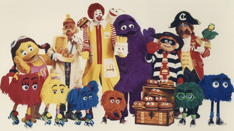 McDonald's mascots for children