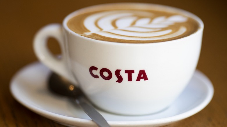 Costa Coffee Maple Hazel Latte