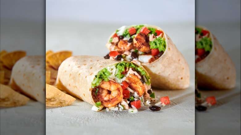 Rubio's Ancho Citrus Shrimp Burrito