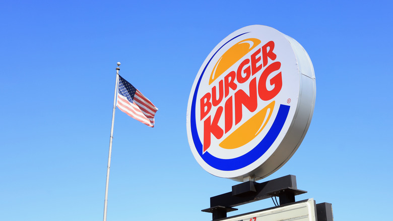 Burger King sign