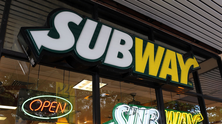 Subway storefront