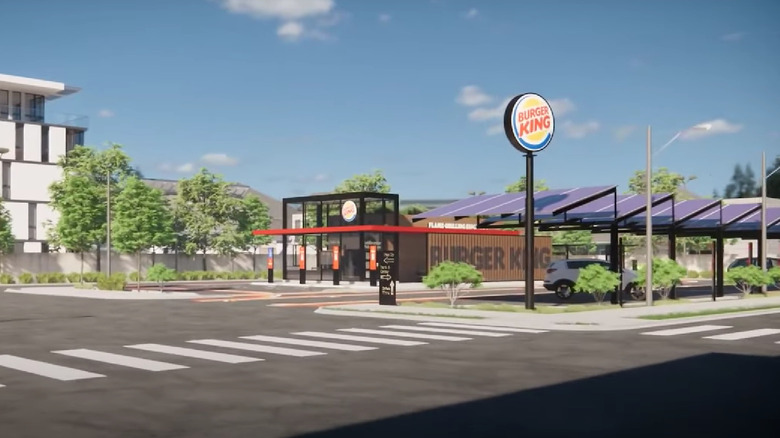 Burger King drive-through