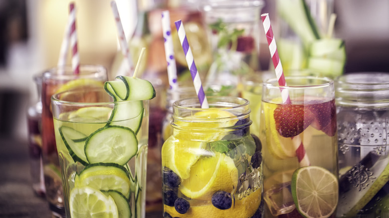 Fruit infused water