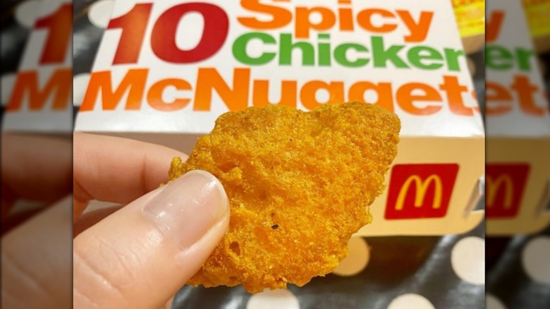 spicy chicken McNuggets