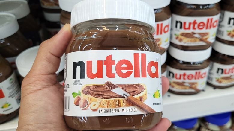 jar of Nutella