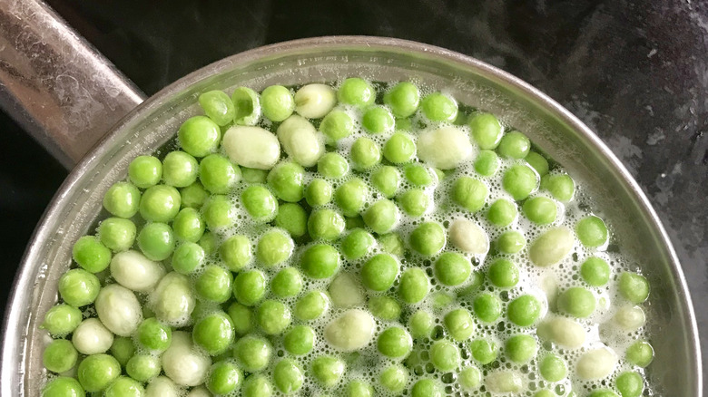 boiled peas