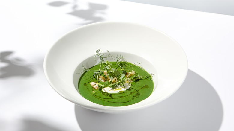 bowl of pea soup