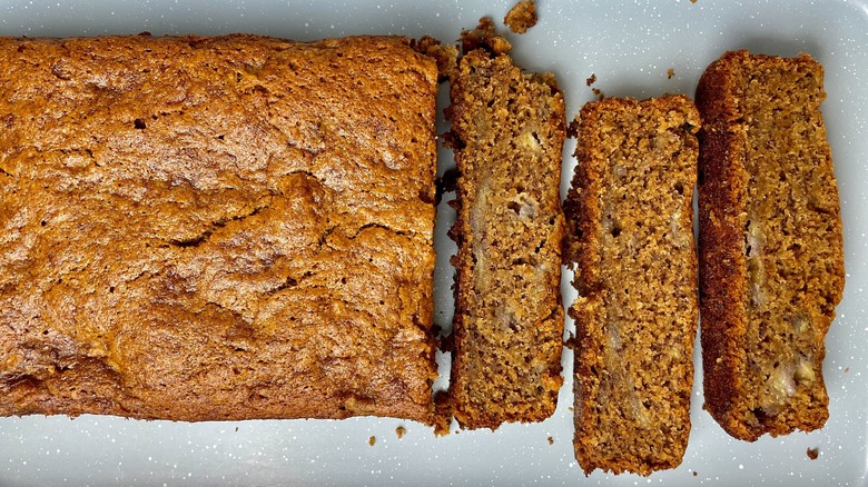 A loaf of GoNanas Original Banana Bread