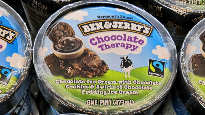 Ben & Jerry's ice cream pints