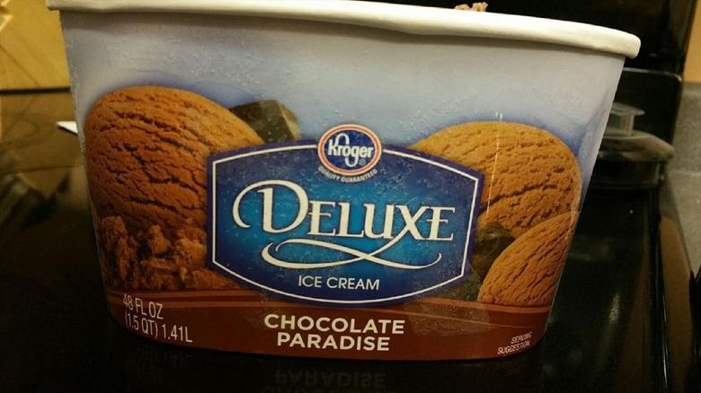 Kroger Deluxe Chocolate Paradise ice cream