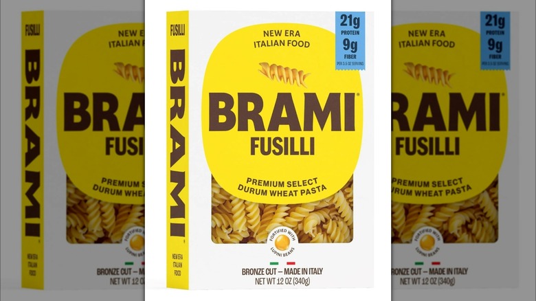 Brami fusilli high protein pasta