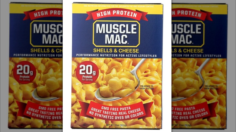 Muscle Mac protein mac and cheese