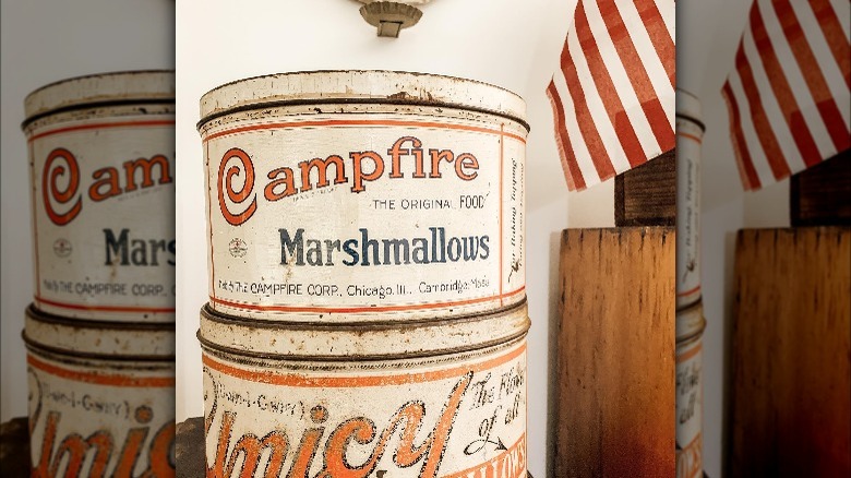 marshmallow tins