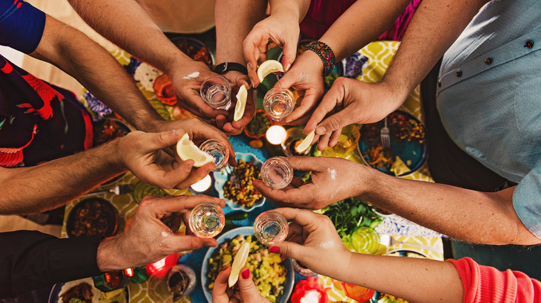 Tequila dinner party