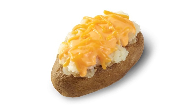 Wendy's baked potato with cheese