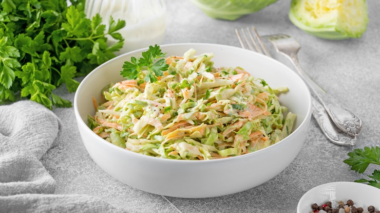 Italian insalata Irlandese coleslaw