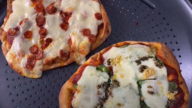 naan bread pizzas