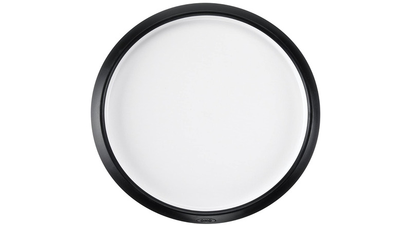 white lazy susan