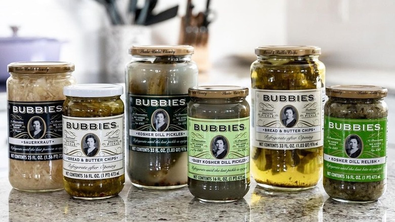 Bubbies pickles varieties