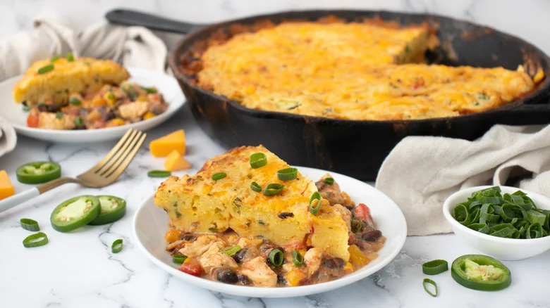 tex-mex chicken pot pie