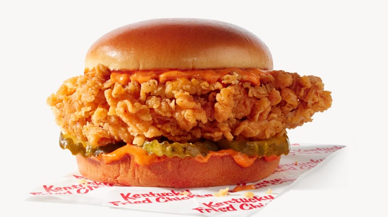 KFC Spicy Chicken Sandwich