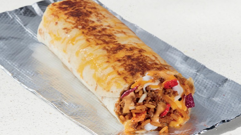 Taco Bell Grilled Cheese Burrito with Steak