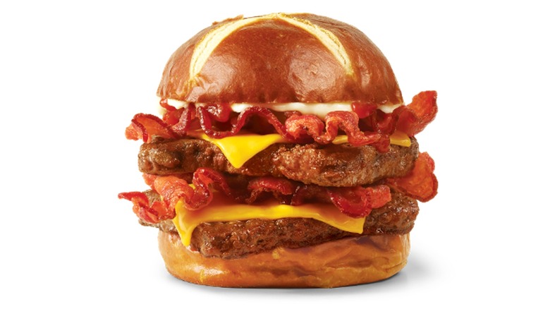 Wendy's Pretzel Baconator