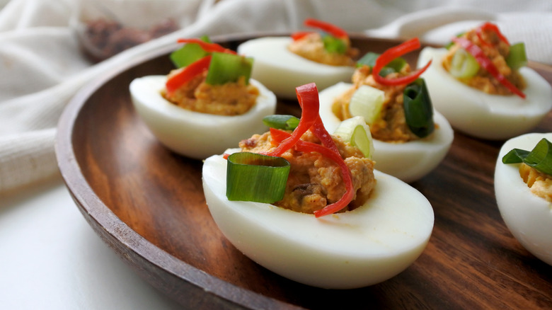 jalapeño pepper deviled eggs