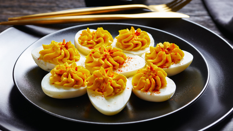 paprika deviled eggs