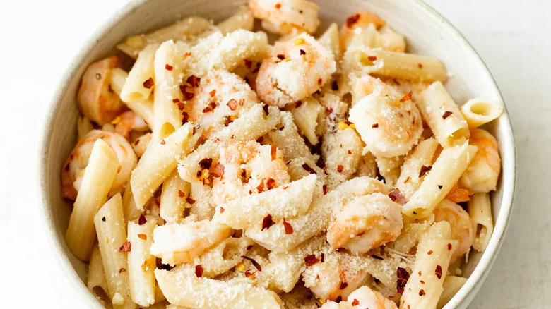 parmesan shrimp pasta