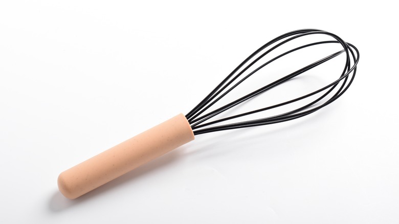 whisk with silicone coating