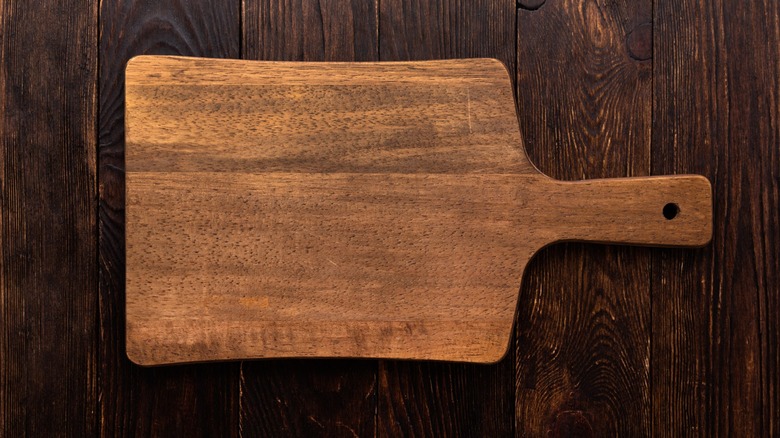 wooden cutting board