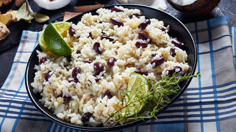 rice and beans