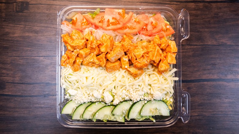 Buffalo chicken salad