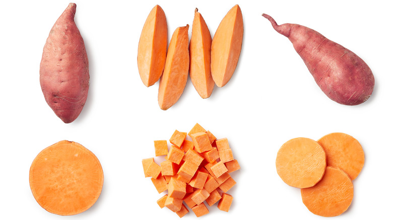 sweet potato cut varieties