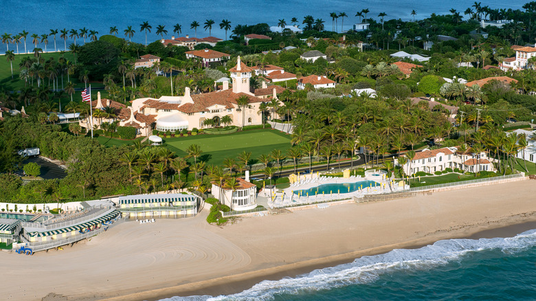 Mar-a-Lago aerial view