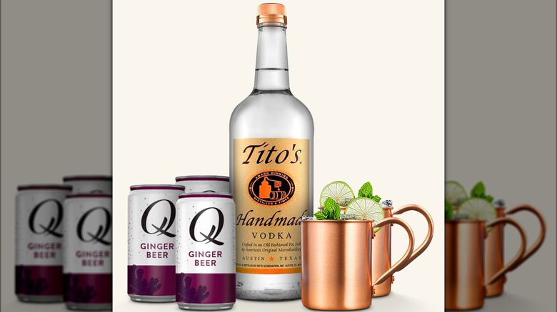 Tito's moscow mule gift set
