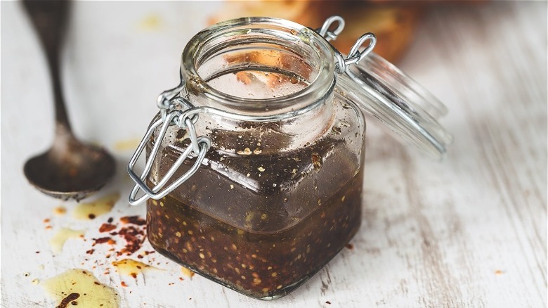 Jar of Balsamic Vinaigrette 