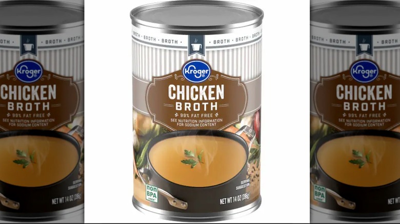 kroger chicken broth can