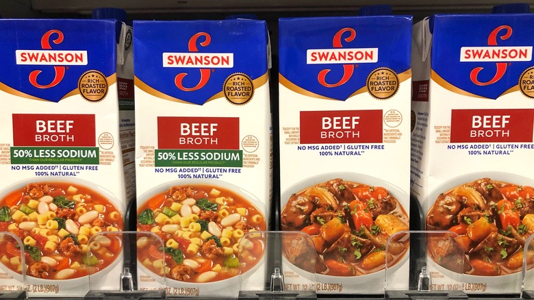 swanson beef broth carton