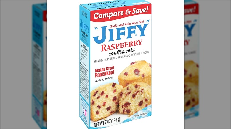 Jiffy raspberry muffin mix kit