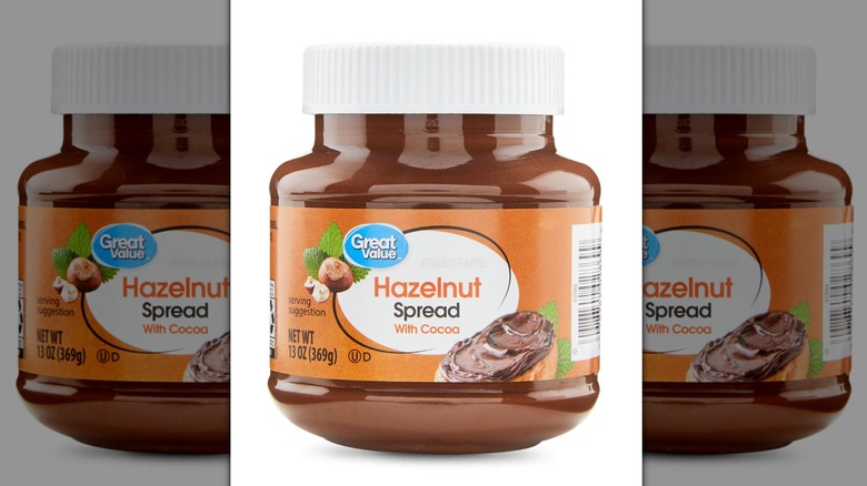 hazelnut spread with cocoa