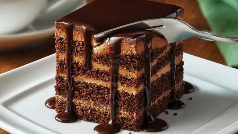 new chocolate lasagna slice