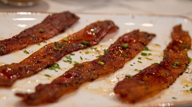 Candied bacon