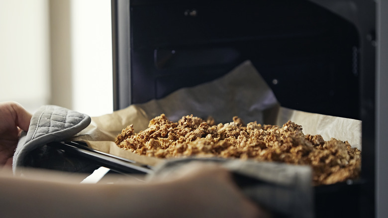 Homemade granola