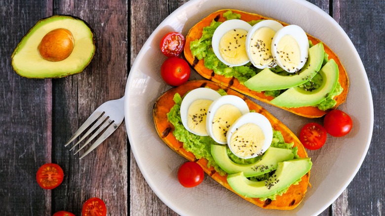 Sweet potato toast