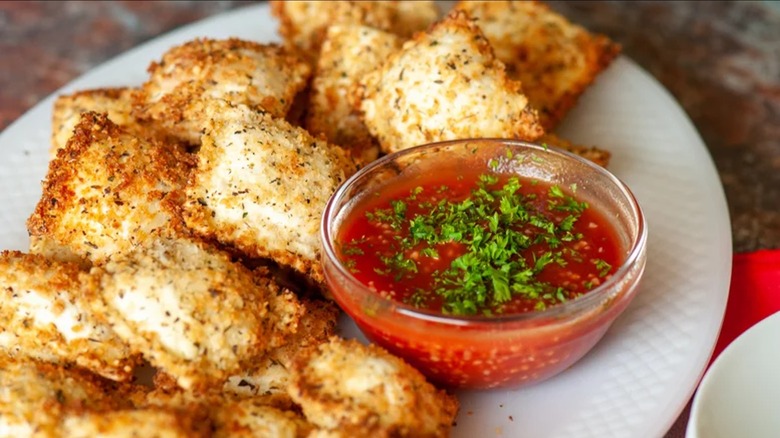 air fryer toasted ravioli