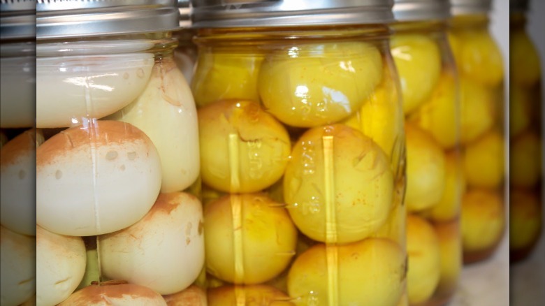 Pickled eggs