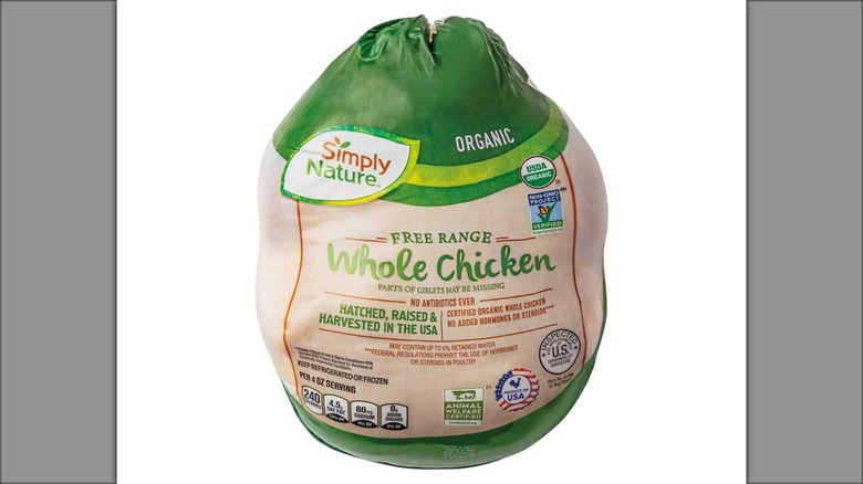 Simply Nature Free-Range Organic Whole Chicken