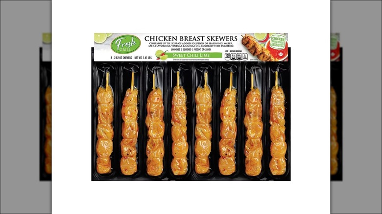 Fresh Grill Sweet Chili Lime Chicken Skewers